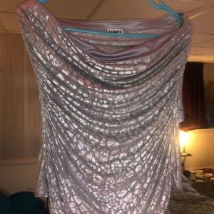 Express tube top sz Large